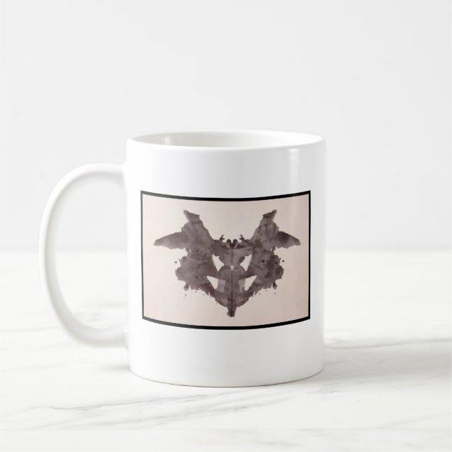 Taza De Café Mancha de tinta 1,0 de Rorschach (Izquierda)