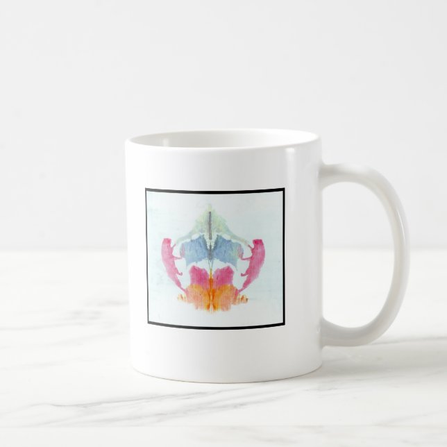 Taza De Café Mancha de tinta 8,0 de Rorschach (Derecha)