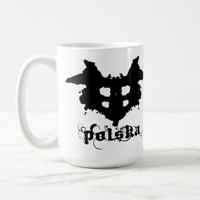 Taza De Café mancha de tinta polska (Izquierda)