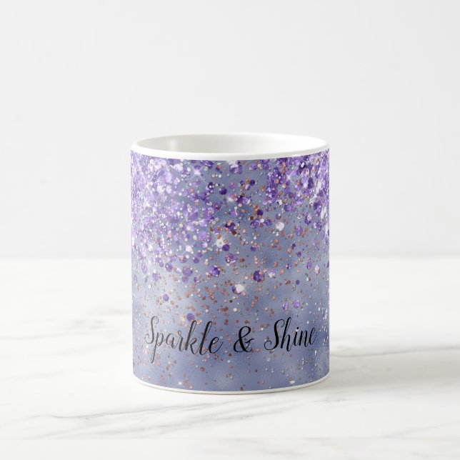 Taza De Café Mancha dorada púrpura (Centro)
