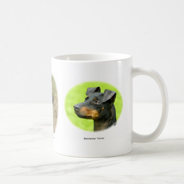 Taza De Café Manchester Terrier (Derecha)