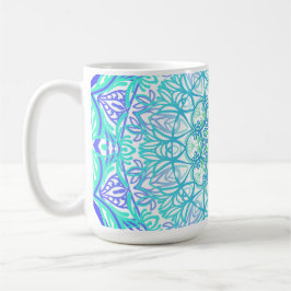Taza De Café Mandala coloreada