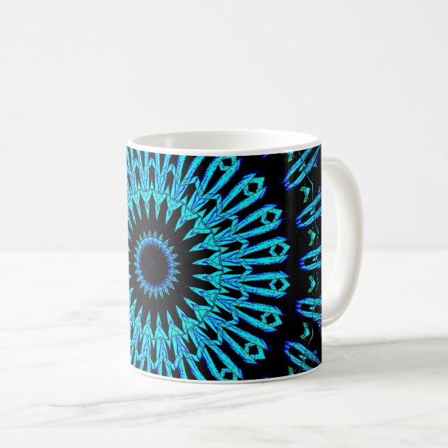 Taza De Café Mandalá de Espejo de Cristal 2 (Anverso derecho)