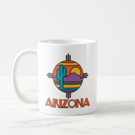 Taza De Café Mandala del desierto Arizona