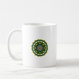 Taza De Café Mandala designClassic Mug, 11 oz