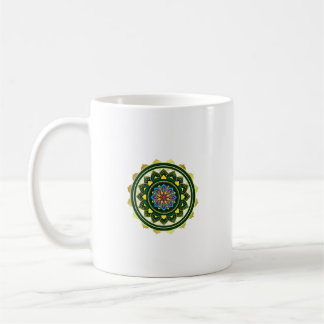 Taza De Café Mandala designClassic Mug, 11 oz