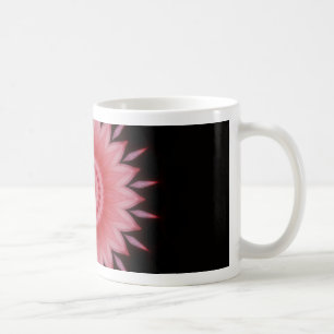 Taza De Café Mandala flor en rosa