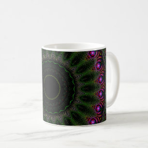 Taza De Café Mandalá hilado
