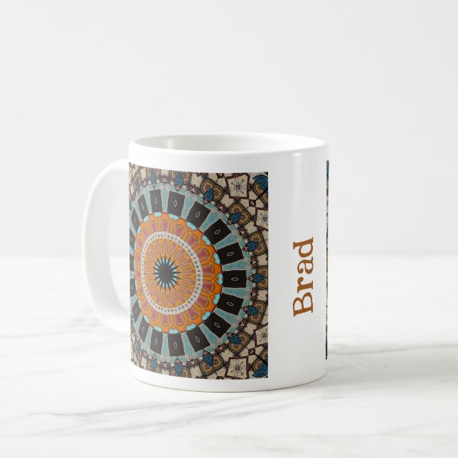 Taza De Café Mandala Mug (Anverso izquierdo)