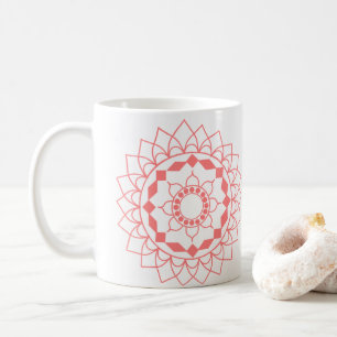 Taza De Café Mandala simple