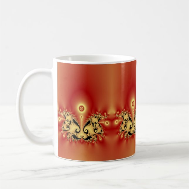 Taza De Café Mandarin Burst (Izquierda)