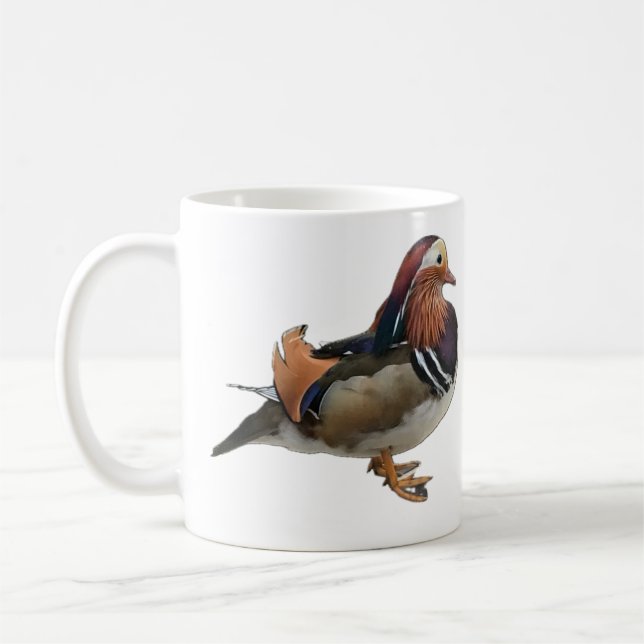 Taza De Café Mandarin Duck Mug (Izquierda)