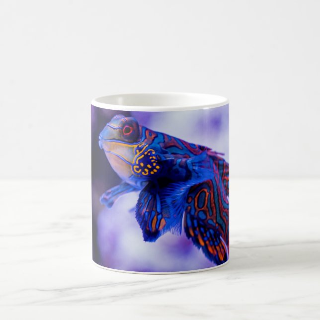 Taza De Café Mandarin Goby Fish Coffee Mug (Centro)