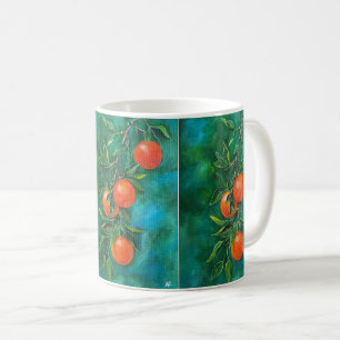 Taza De Café Mandarinas en una noche de invierno de Alfred Fox