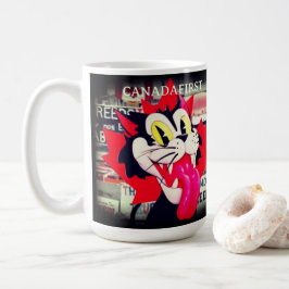 TAZA DE CAFÉ MANDATO DE CANADÁ PRIMERO LIBERTAD