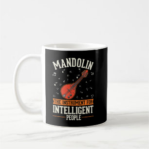 Taza De Café Mandolin Lover El instrumento para la gente inteli