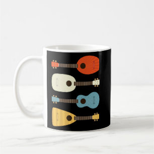 Taza De Café Mandolin Lover Retro Estilo Vintage Música Country
