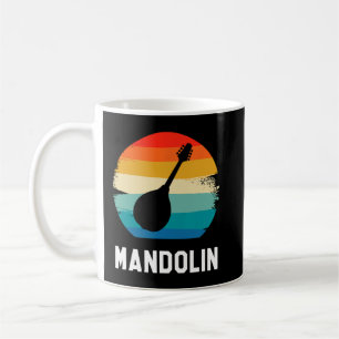 Taza De Café Mandolin Lover Retro Vintage Classic Mandolin Play