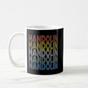 Taza De Café Mandolin Lover Shirt Retro Vintage Music Gift Mand