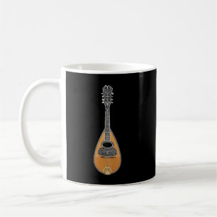 Taza De Café Mandolin Lover String Instrument Bluegrass Music