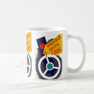Taza De Café Manejar con cuidado