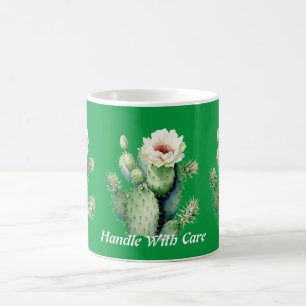 Taza De Café Manejo de Cactus con Mug Cuidadoso