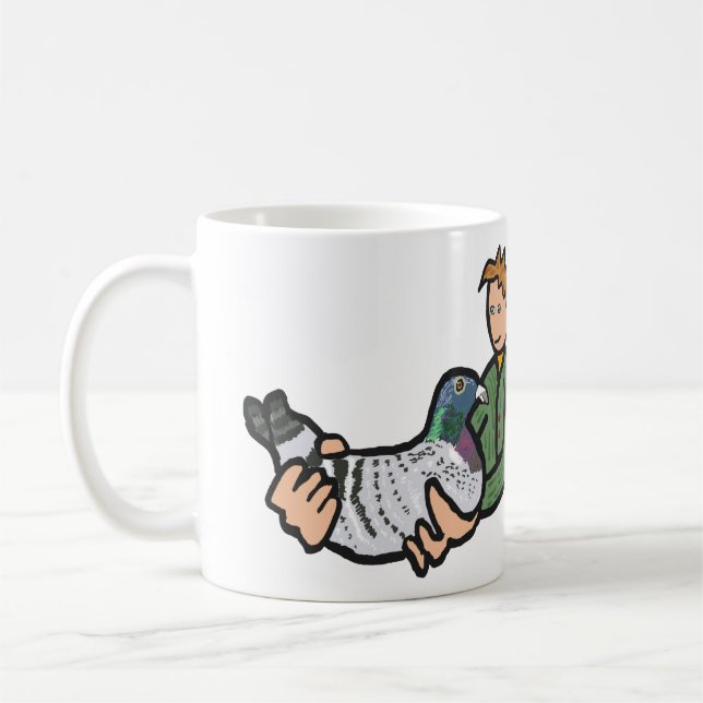Taza De Café Manejo de palomas (Izquierda)