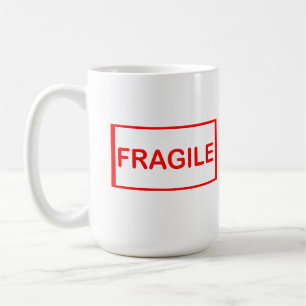 Taza De Café Manejo frágil con cuidado