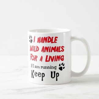Taza De Café Manejo los animales salvajes para la vida de A