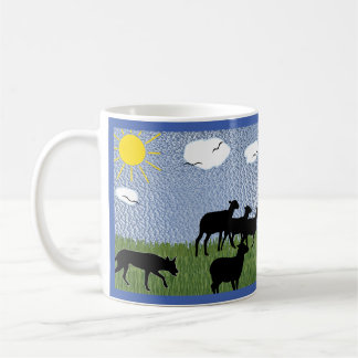 Taza De Café Manejo - Manejo de ovejas v2
