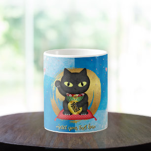 Taza De Café Maneki Neko Lucky Poilue