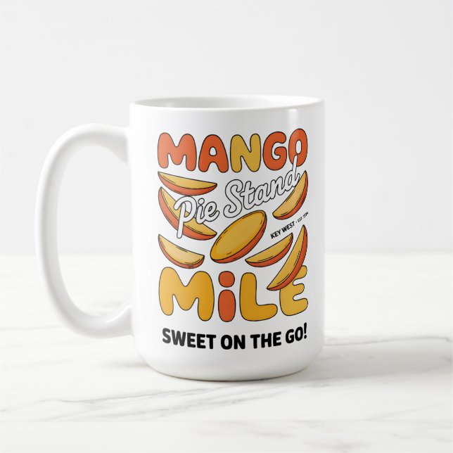 Taza De Café Mango Mile Pie Stand (Izquierda)