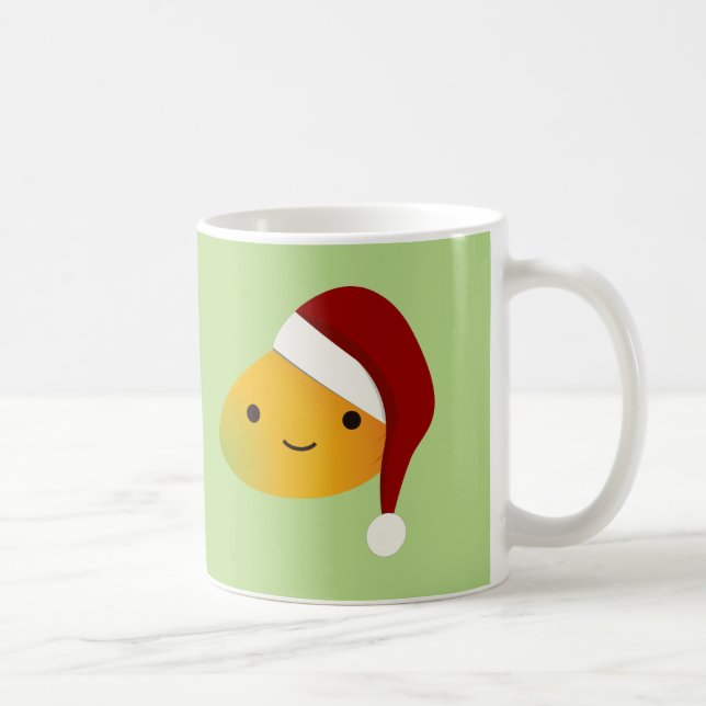 Taza De Café Mango Navidades de Kawaii (Derecha)
