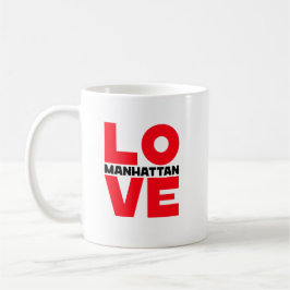 Taza De Café Manhattan Love Coffee Mug