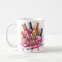 Manicurista del jefe de las uñas manicurista manic
