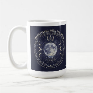 Taza De Café Manifest With Moon Abundance Success Rituals Mug