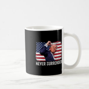 Taza De Café Manifestación de Camisas Rojas 2024 - Nunca rendir