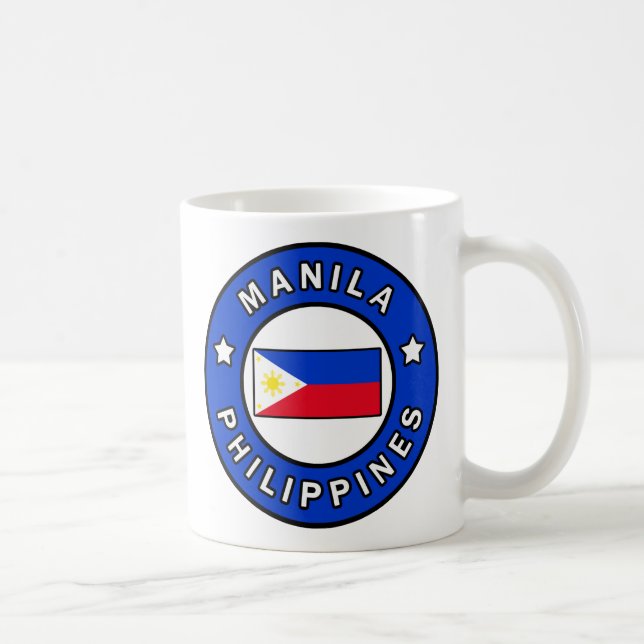 Taza De Café Manila Filipinas (Derecha)
