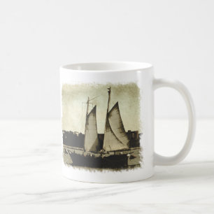 Taza De Café Manipulación de Barco de Tall