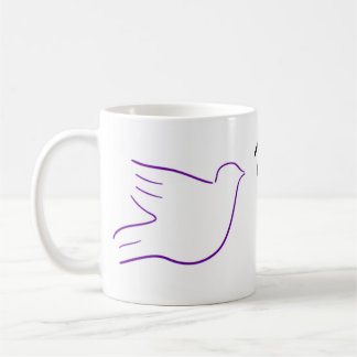 Taza De Café Manipulación de la unidad de la paz