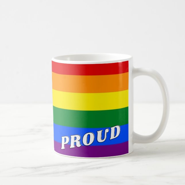Taza De Café Manipulación del orgullo gay LGBTQ (Derecha)