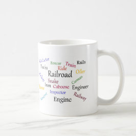 Taza De Café Manipulación ferroviaria