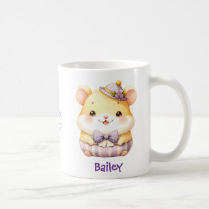 Taza De Café Manipulación personalizada de Mascota de hámster e