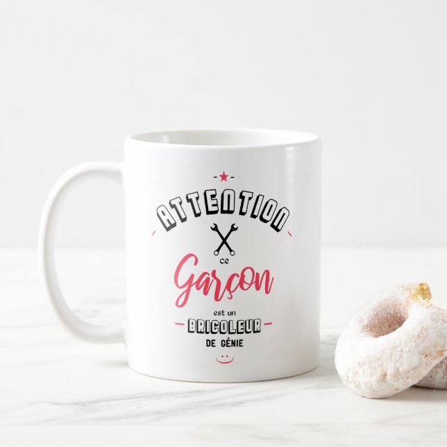 Taza De Café Manitas de génie (Con donut)
