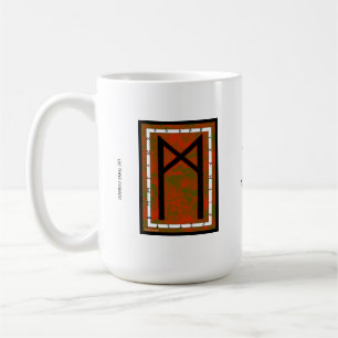 Taza De Café Mannaz Rune Mug - ¡Humanidad!