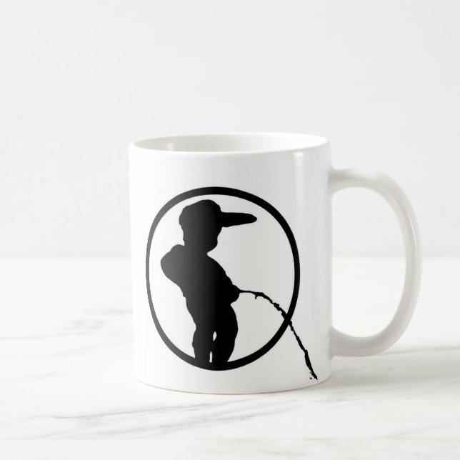 Taza De Café Manneke Pis (Derecha)