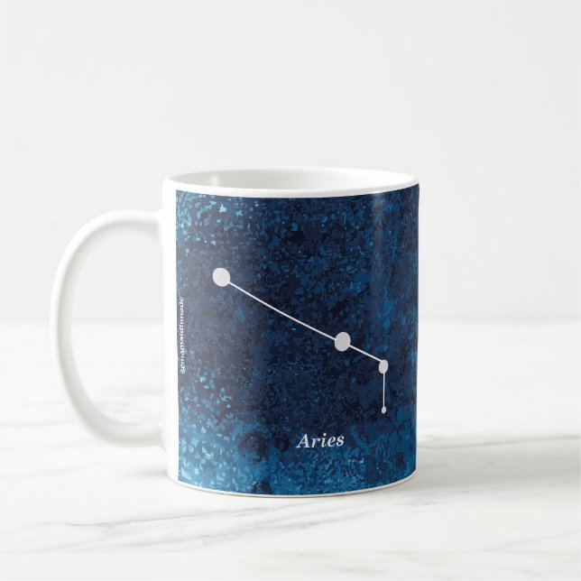 Taza De Café Mano Aries / reithe (traducción al gaélico escocés (Izquierda)