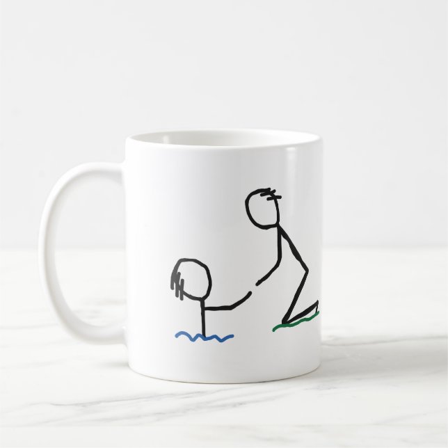 Taza De Café Mano auxiliar (Izquierda)