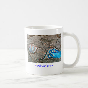 Taza De Café Mano con Lotus/taza