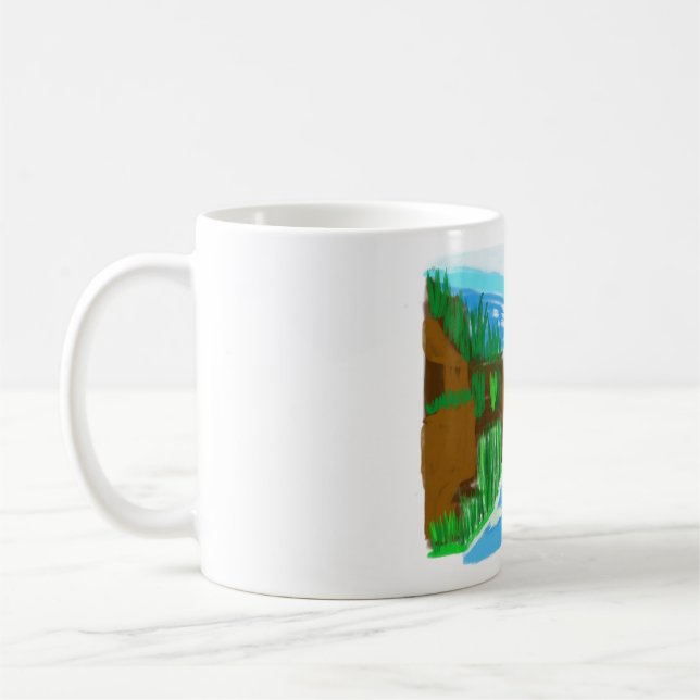 Taza De Café Mano de cascada (Izquierda)
